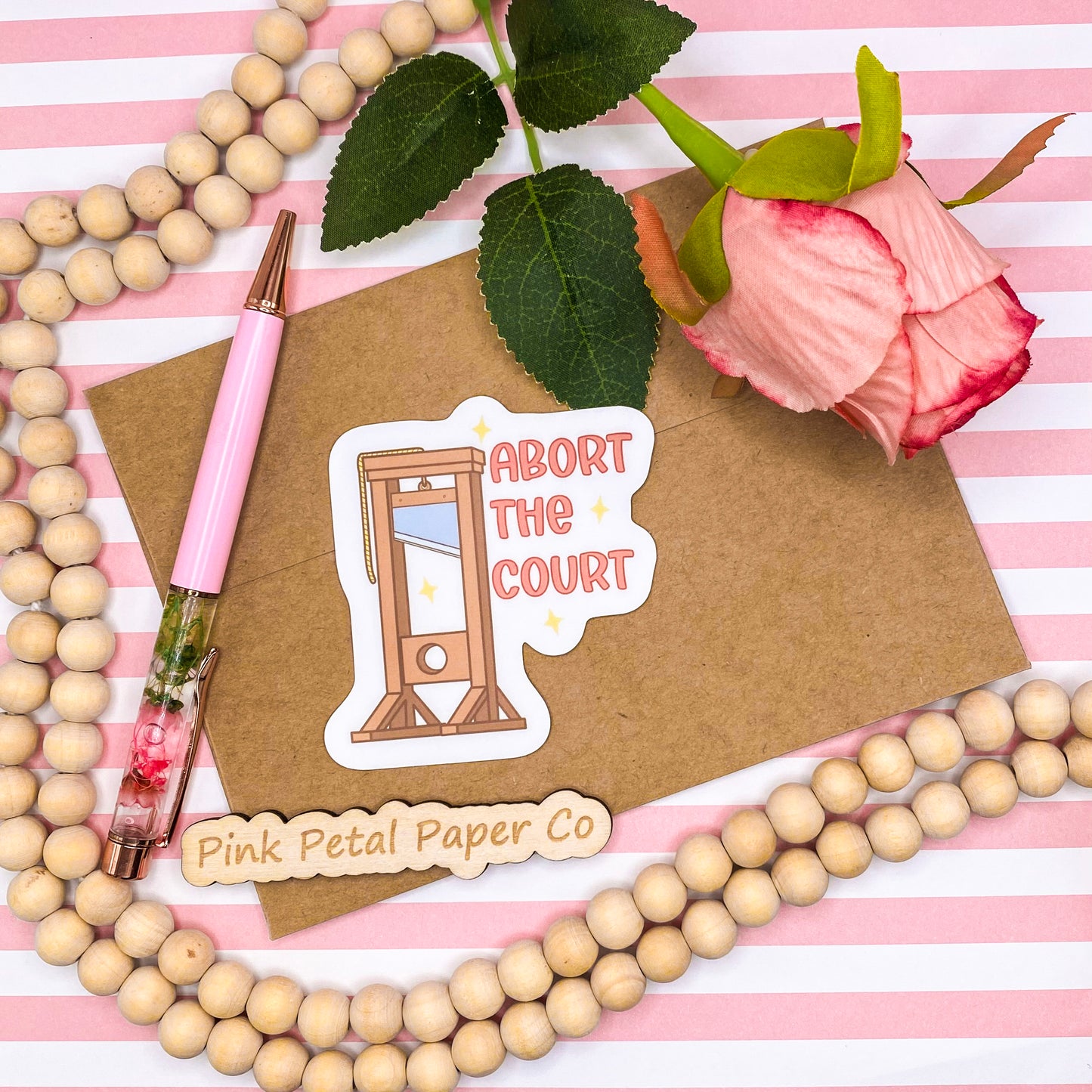 Abort the Court Vinyl Sticker