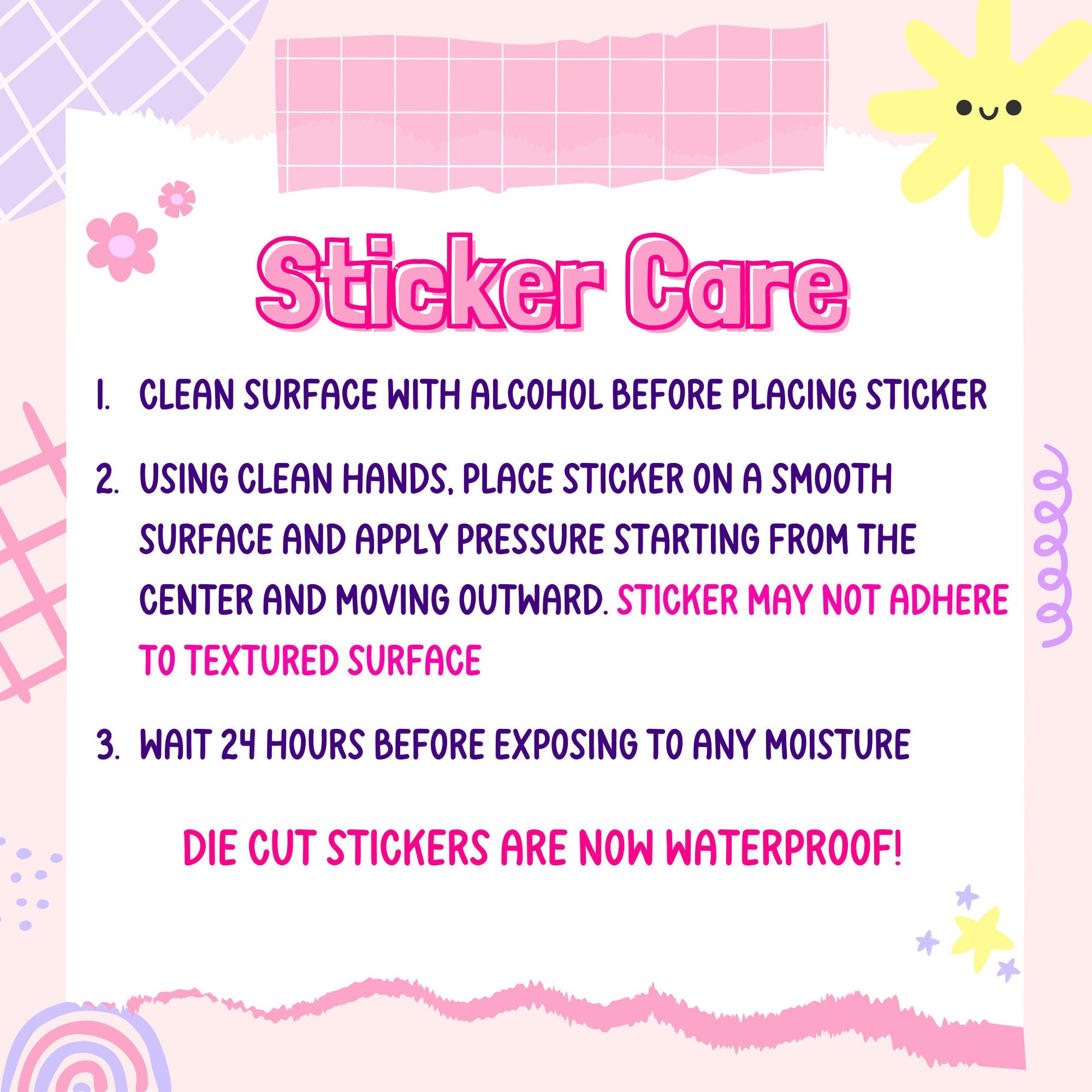 Valentine’s Day Sticker, Handmade Romance Sticker, Cute Pink Love Sticker, Girly Coquette Sticker for Laptops, Journaling, and Scrapbooking