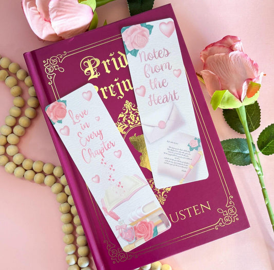 Valentine Coquette Bookmark Set, Girly Bookmark, Bows Bookmark, Handmade Gifts for Book Lovers, Booklover Romance Gifts, Soft Girl Bookmark