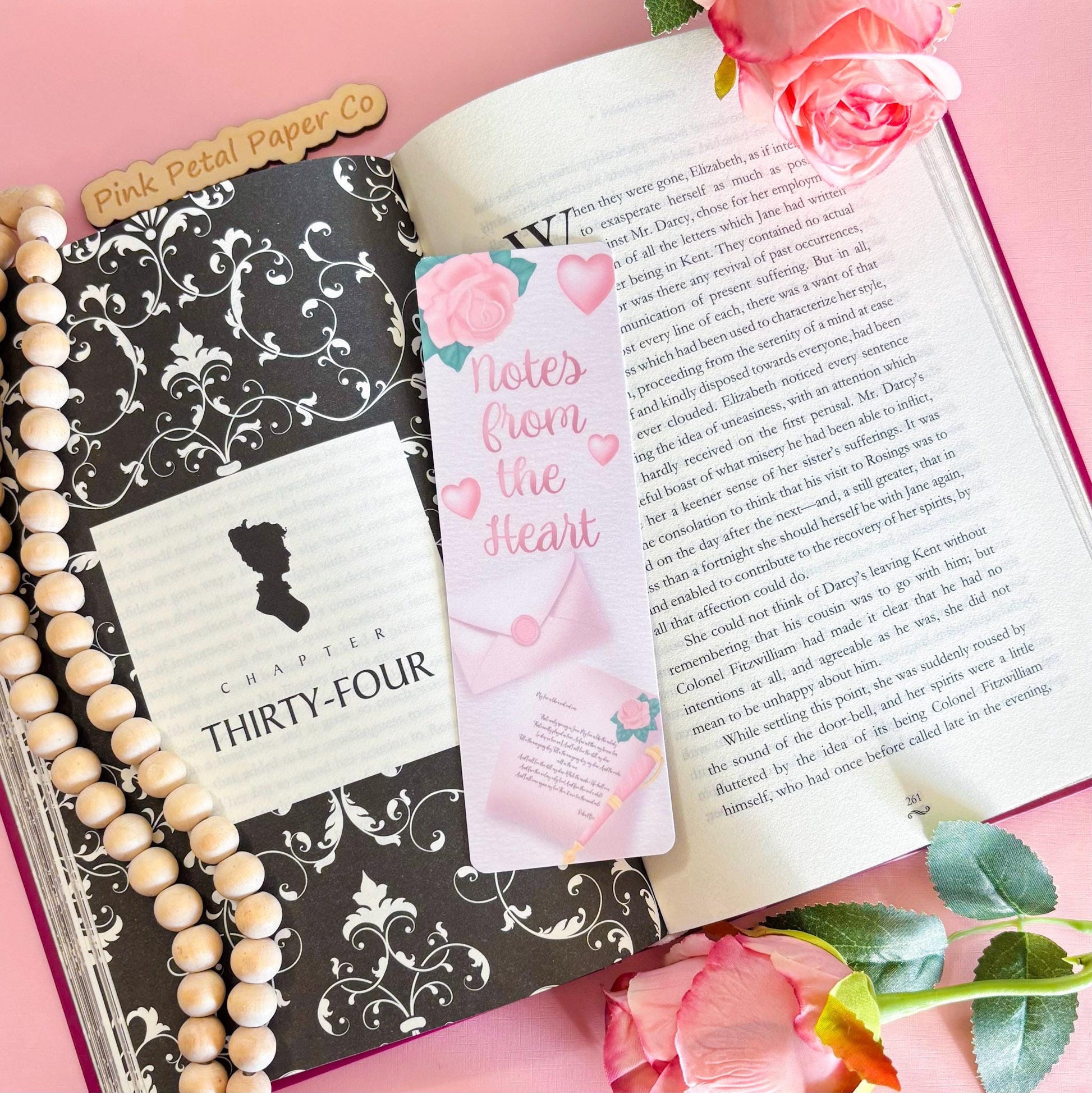 Valentine Coquette Bookmark Set, Girly Bookmark, Bows Bookmark, Handmade Gifts for Book Lovers, Booklover Romance Gifts, Soft Girl Bookmark